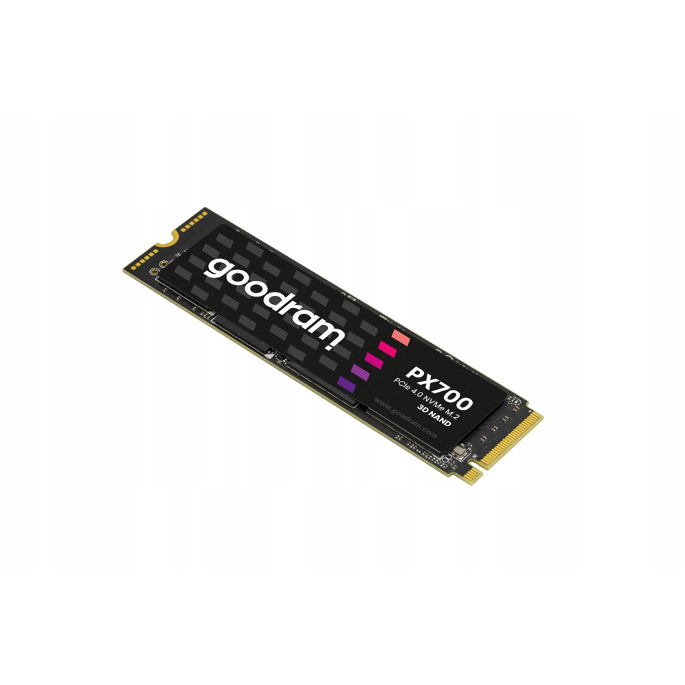 SSD M.2 NVMe Goodram PX700 sur fond blanc.