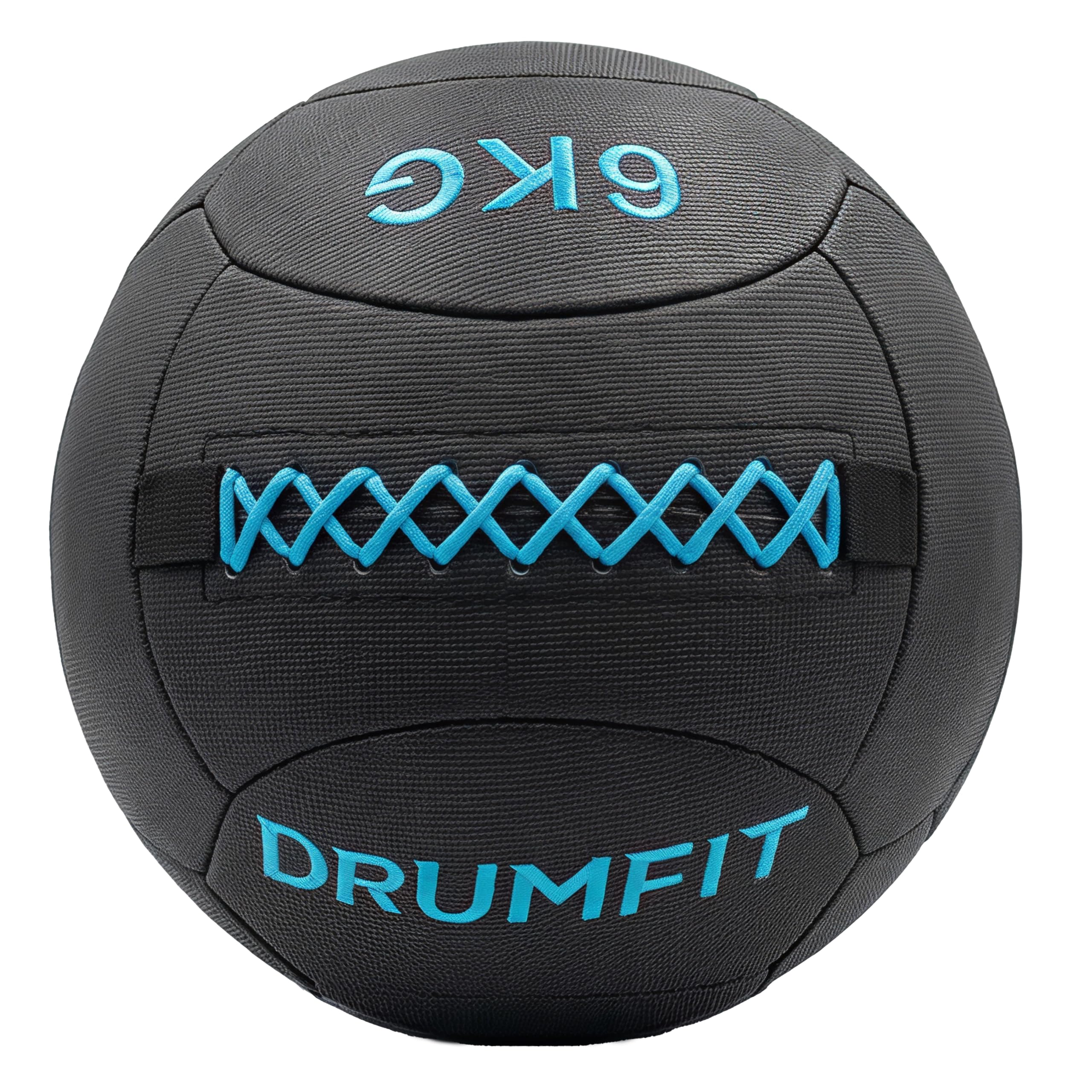 Balón medicinal - CECOTEC Drumfit WALLPRO-KV 6Kg, Negro