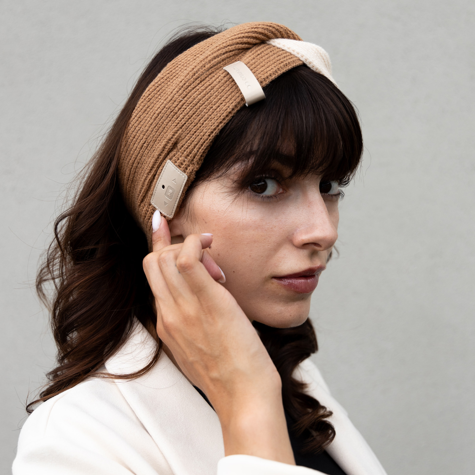 SBS CMWINTERHEADBBCI CUFFIE WIRELESS, Avorio