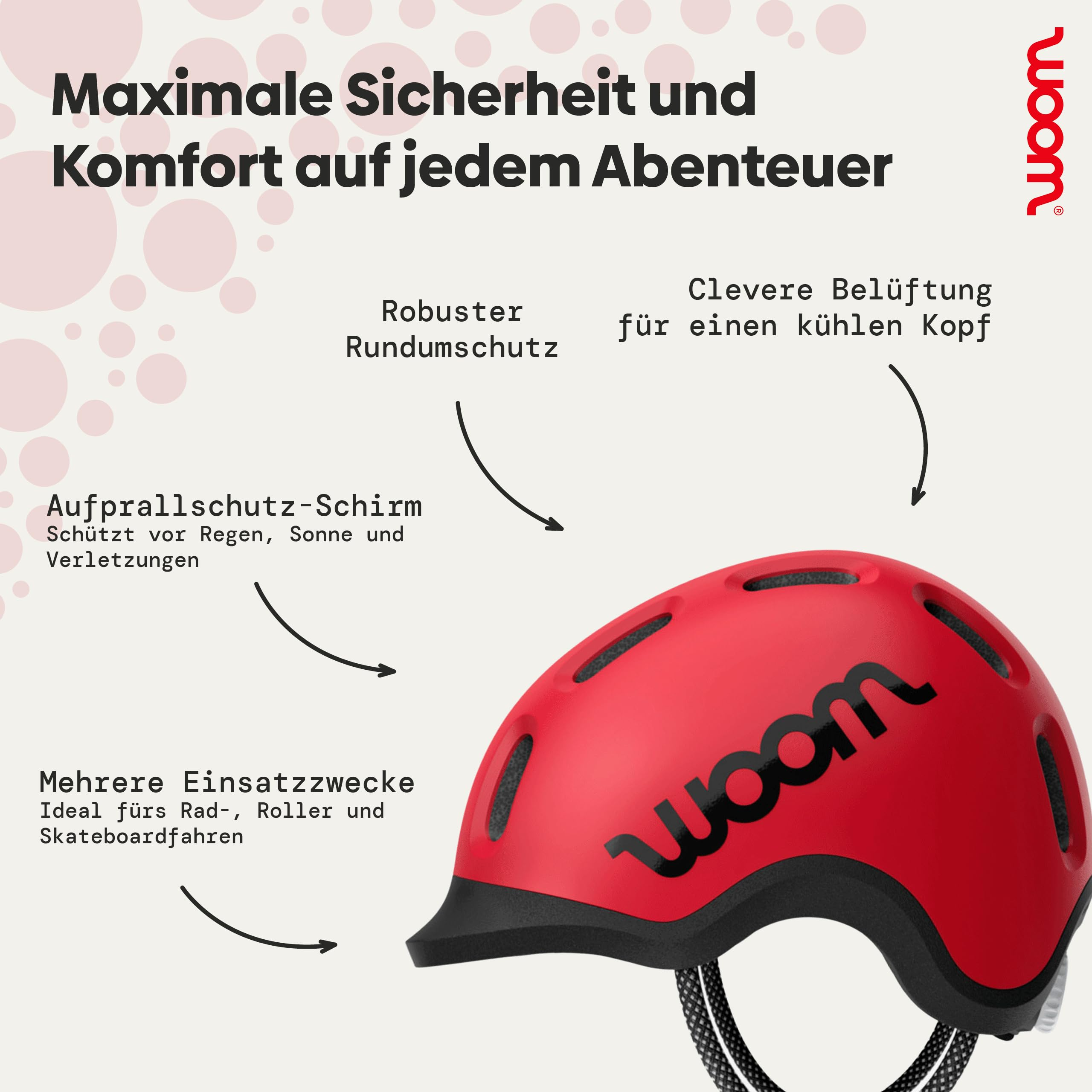 WOOM READY, 53-57 cm cm, Rot | MediaMarkt