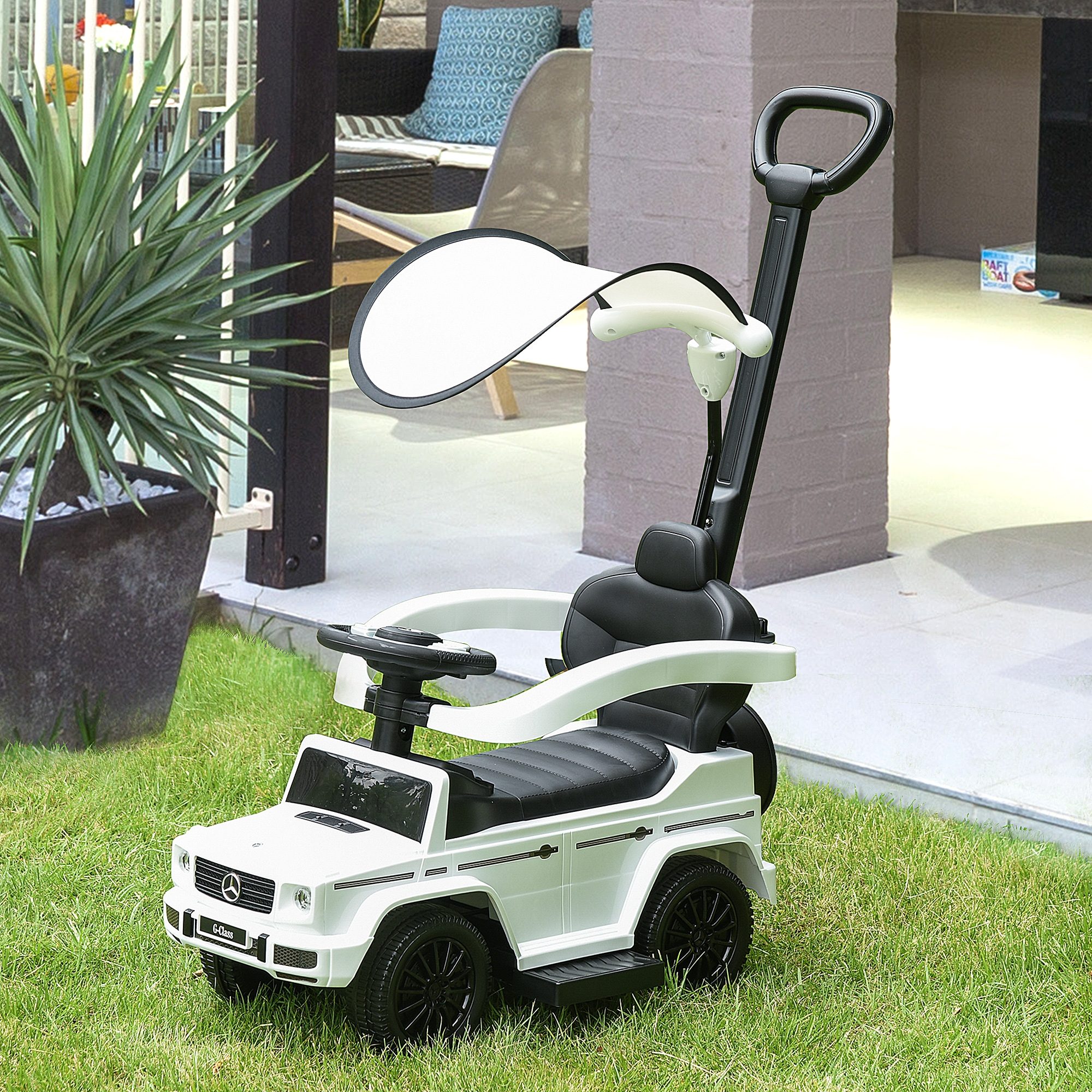 Macchina a spinta per bambini HOMCOM IT370-162WT