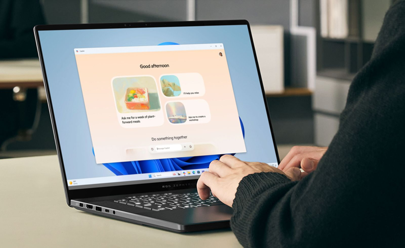 ASUS 90NR0PC1-M002D0, Notebook, mit 16 Zoll Display, Intel® Core™ Ultra 9,386H Prozessor, 64 GB RAM, 2 TB SSD, Intel® Keine Grafikkarte, Weiß, Unbekanntes Betriebssystem