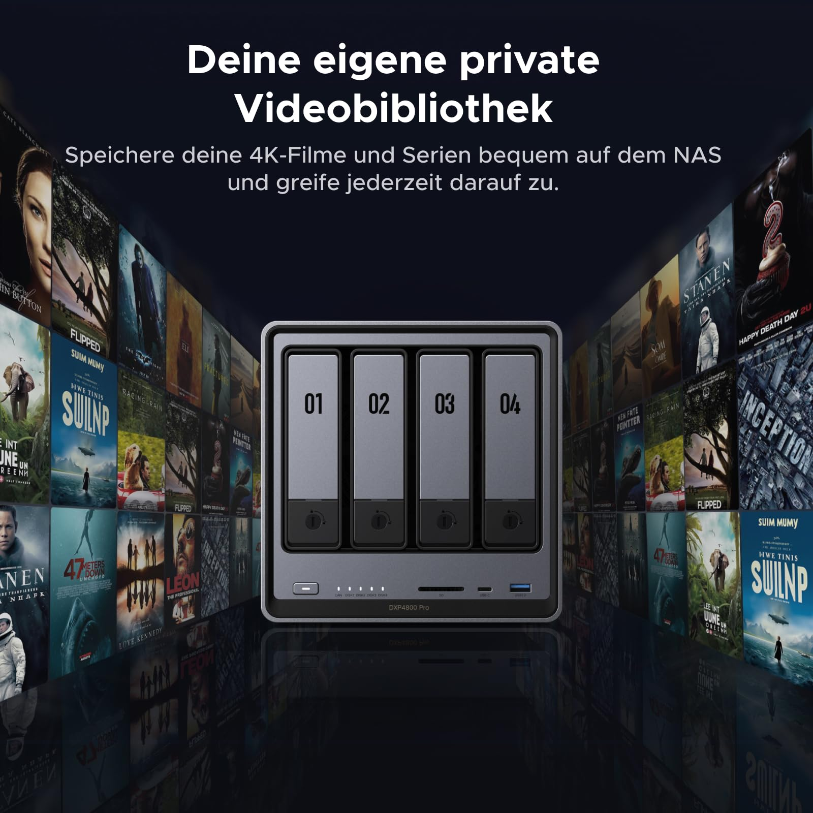 UGREEN DXP4800 Pro 3.5 " Externe