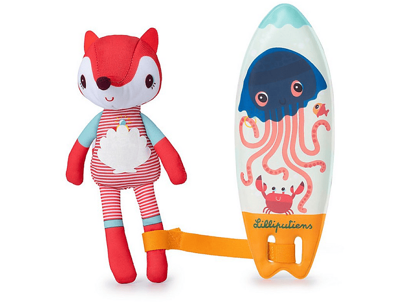 LILLIPUTIENS Alice Magical Surfer – Badespielzeug Lernspiel, Orange ...