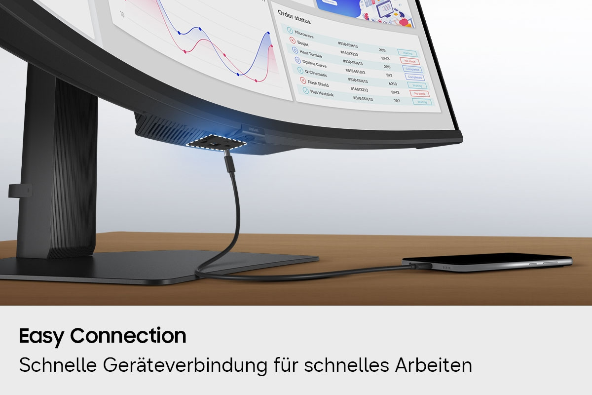 SAMSUNG ViewFinity S8 MONITOR, 40 ", UHD 5K, 5120 x 2160 Pixel, tempo di risposta 4 ms, refresh rate 144 Hz