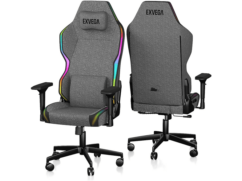 EXVEGA Lunar Active Rgb Oyuncu Koltuğu Graphite