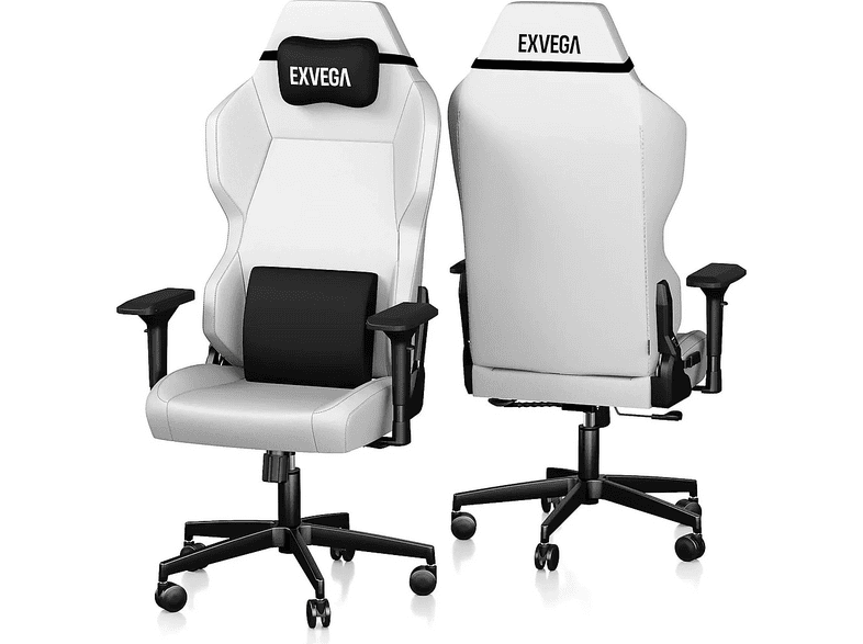 EXVEGA Andromeda Kumaş Oyuncu Koltuğu Beyaz
