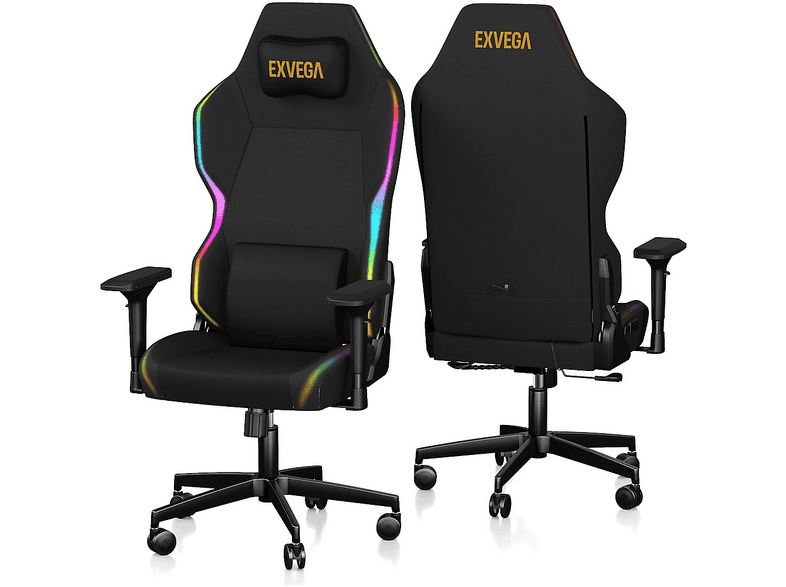 EXVEGA Lunar Active Rgb Oyuncu Koltuğu Altın