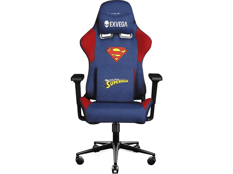 EXVEGA Vesta Superman Lisanslı Oyuncu Koltuğu Siyah
