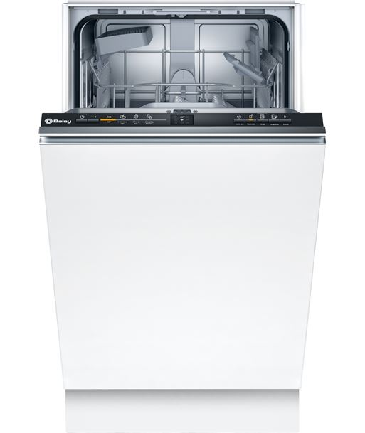 Lavavajillas integrable 45 cm - Balay 3VT4032NA, 10 servicios, 4 programas, 44,8 cm, Sin panelar