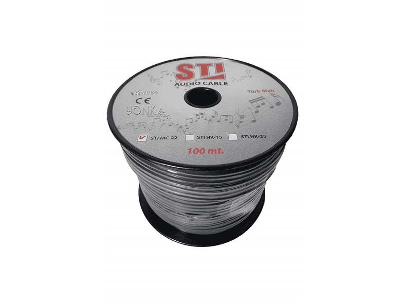STI MC-22 Stereo (100 Metre) Mikrofon Kablosu
