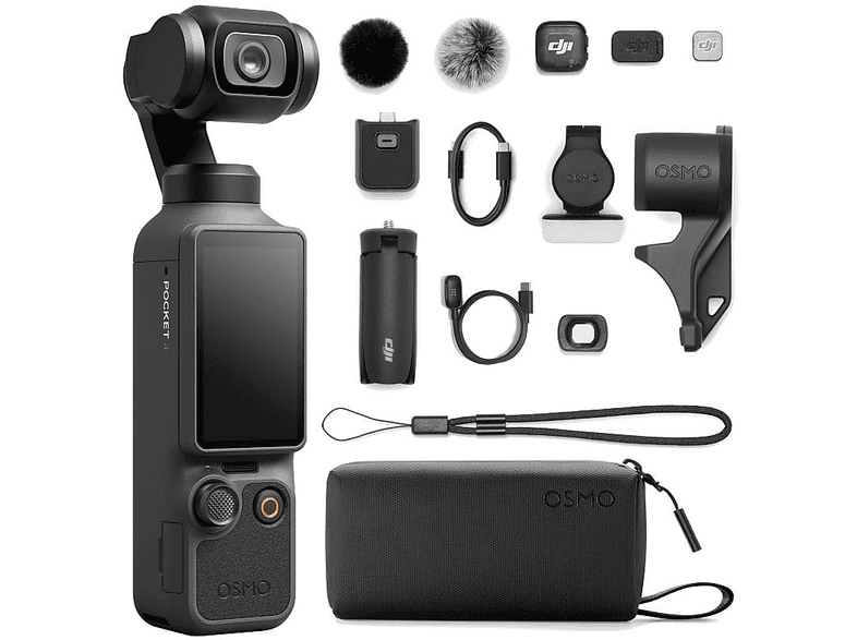 DJI Osmo Pocket 4 Creator Combo Aksiyon Kamera Siyah Fiyat