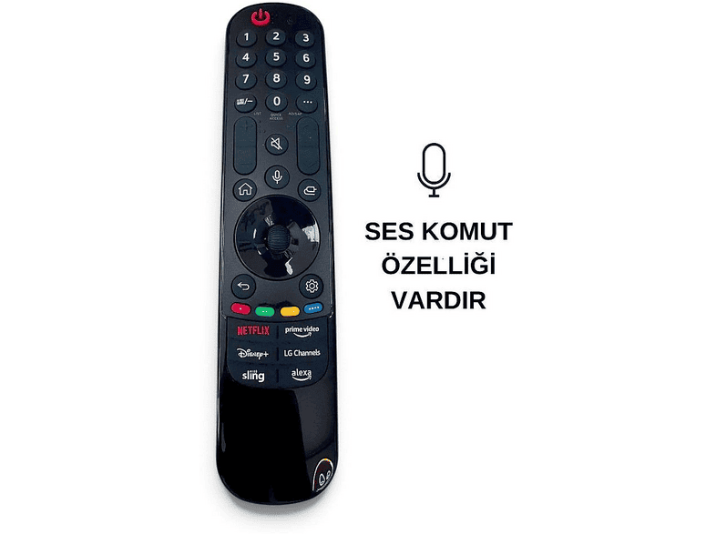 ELECTROON LG Uyumlu MR-24GN Air Mouse Özellikli - Ses Komutlu Kumanda