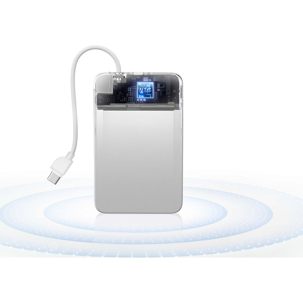 Powerbank magnetyczny UGREEN PB570 10000mAh 30W Biały