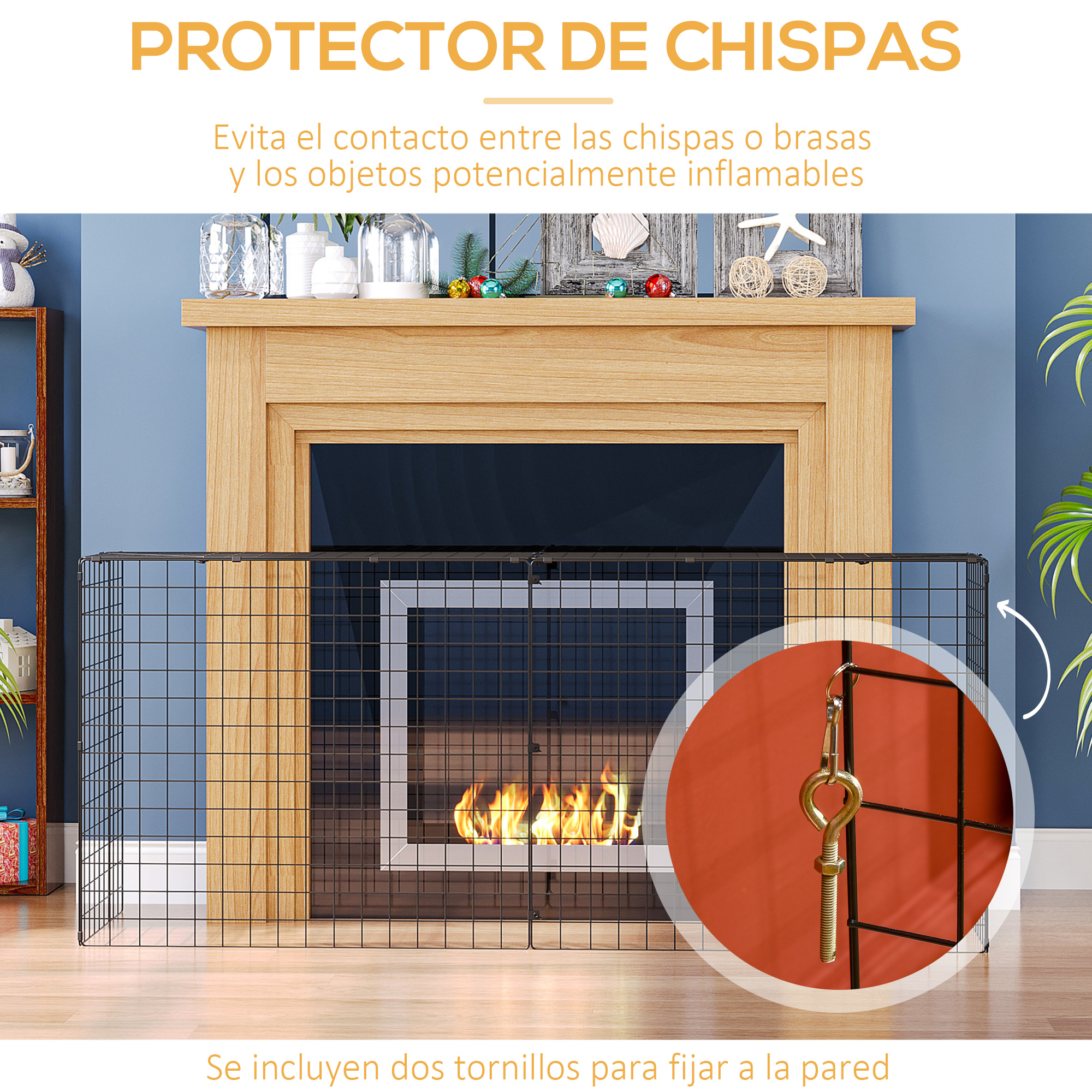 Accesorios de chimeneas - HOMCOM 02-0160