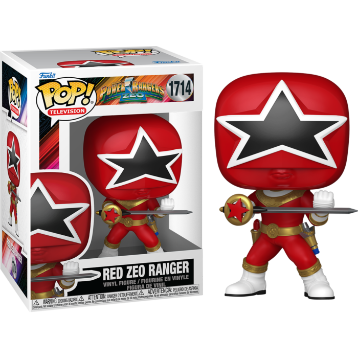Power Rangers Generations (Tommy) POP! Movies Vinyl Figuren Zeo | Red ...