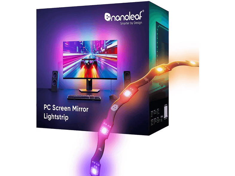 NANOLEAF 4D Monitör Arkası Akıllı RGB USB Girişli 2.5 m Led Şerit Aydınlatma