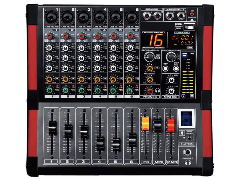 ODO MX-6M99 6 Kanallı 99 DSP Efektli Deck Mikser Fiyat & Özellik