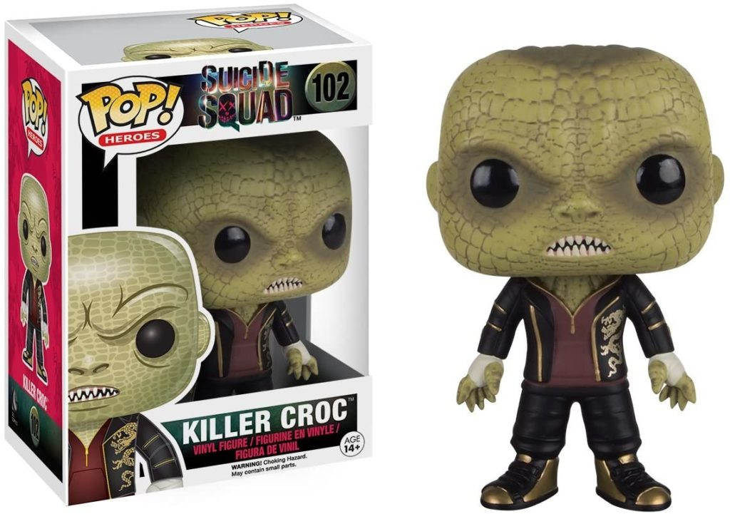 Killer Croc Pop-Vinyl-Figur aus Suicide Squad in Originalverpackung.