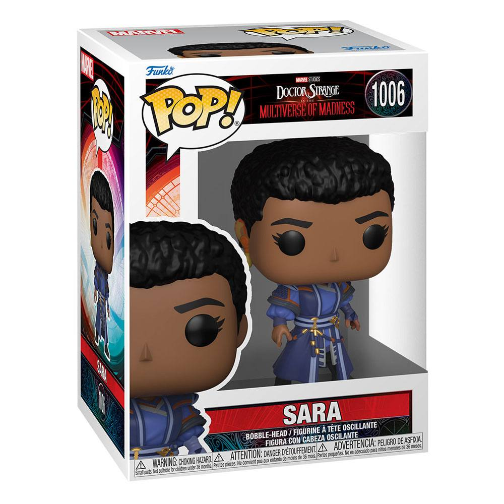 Figure Funko Pop di Sara da Doctor Strange nel Multiverso della Follia.