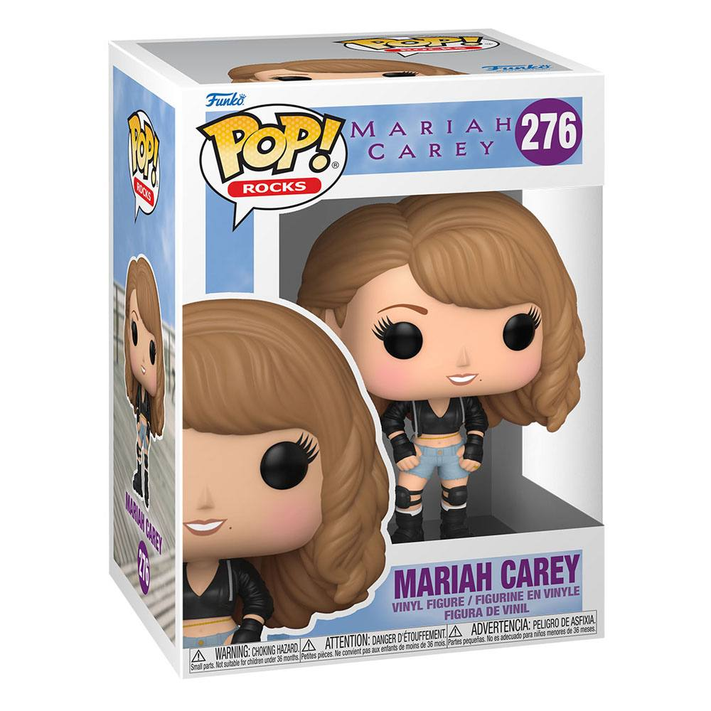 Eine Funko Pop Figur von Mariah Carey in einer Sammlerbox mit der Nummer 276.