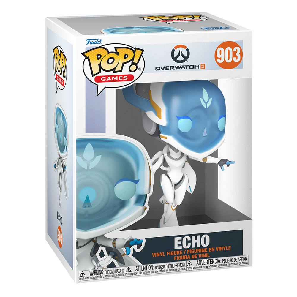 Figura in vinile Funko Pop Games di Echo da Overwatch 2 nella scatola 903.