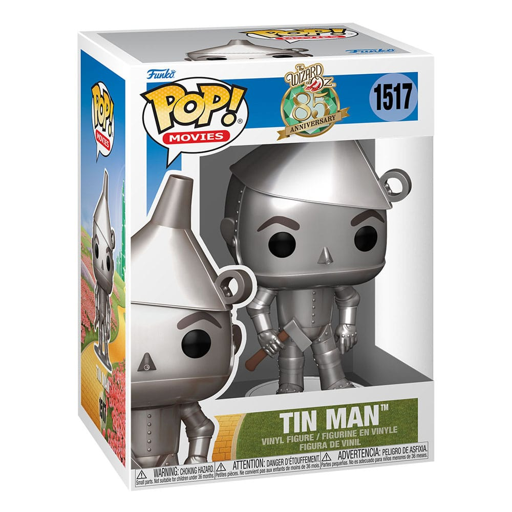 Figura de vinilo Funko Pop de Hojalata en caja de El mago de Oz.