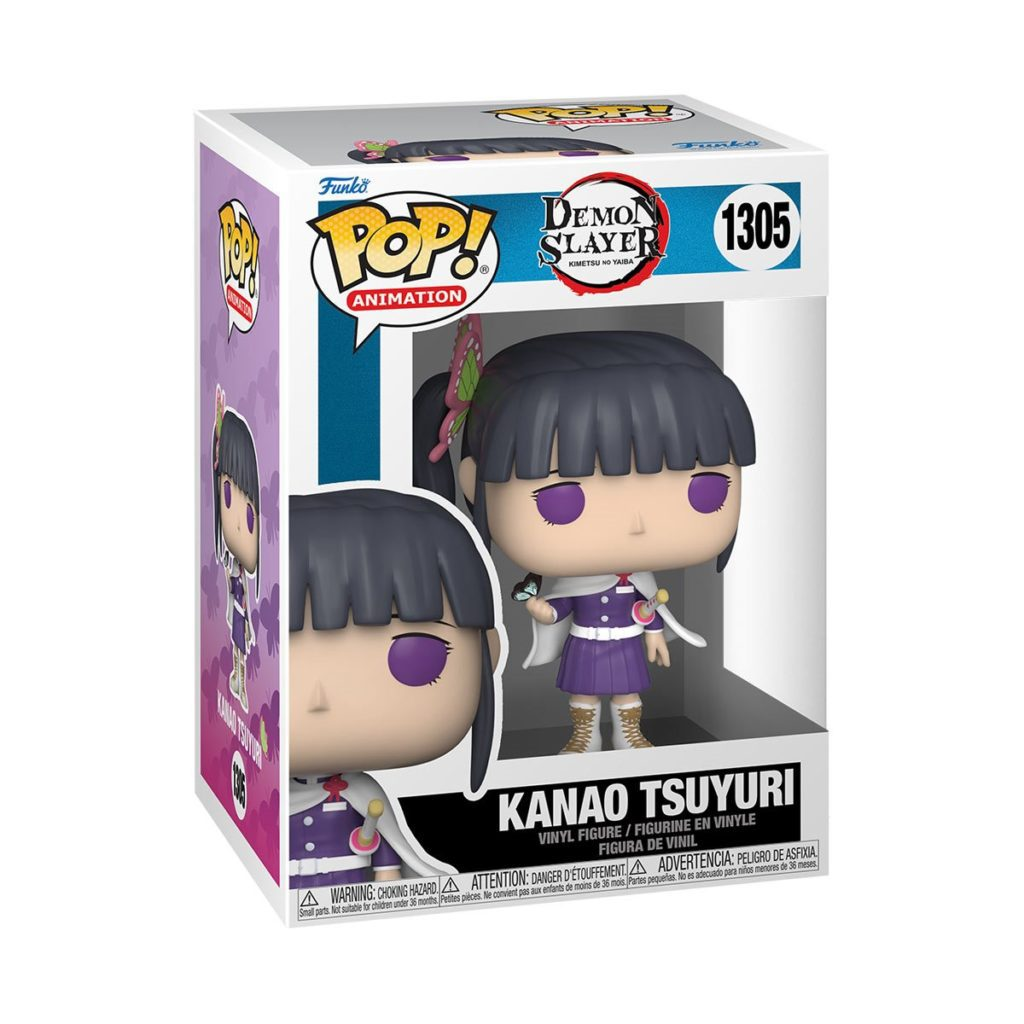Funko Pop Kanao Tsuyuri Figur aus Demon Slayer in der Box.