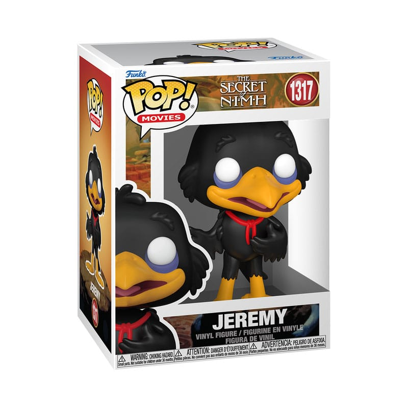 Funko Pop! Vinylfigur von Jeremy aus The Secret of NIMH in Box mit klarem Fenster.