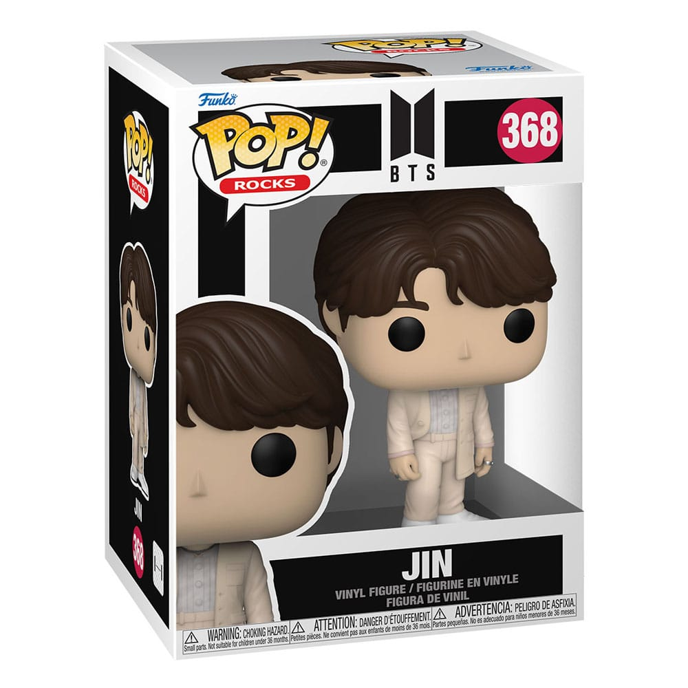 Jin Pop! Rocks Vinylfigur Nummer 368 in seiner ungeöffneten Verpackung.