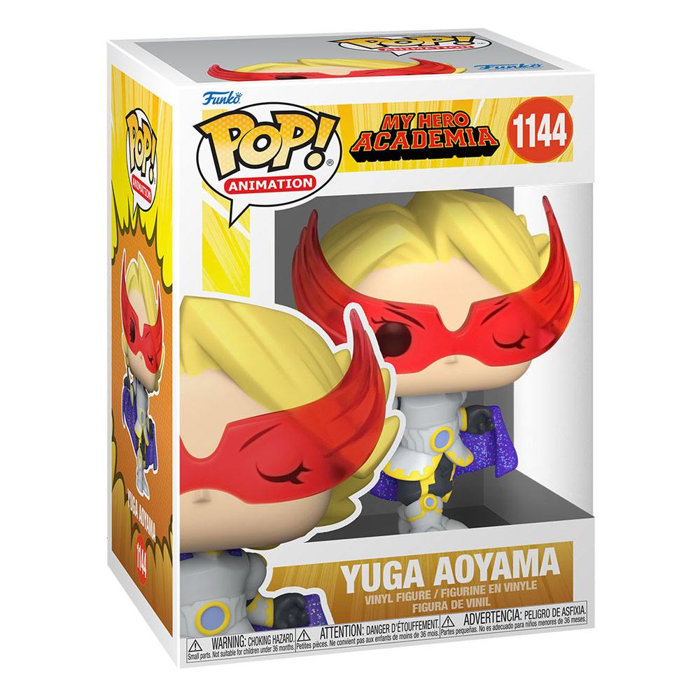 Funko Pop Yuga Aoyama Figur aus My Hero Academia in der Box.
