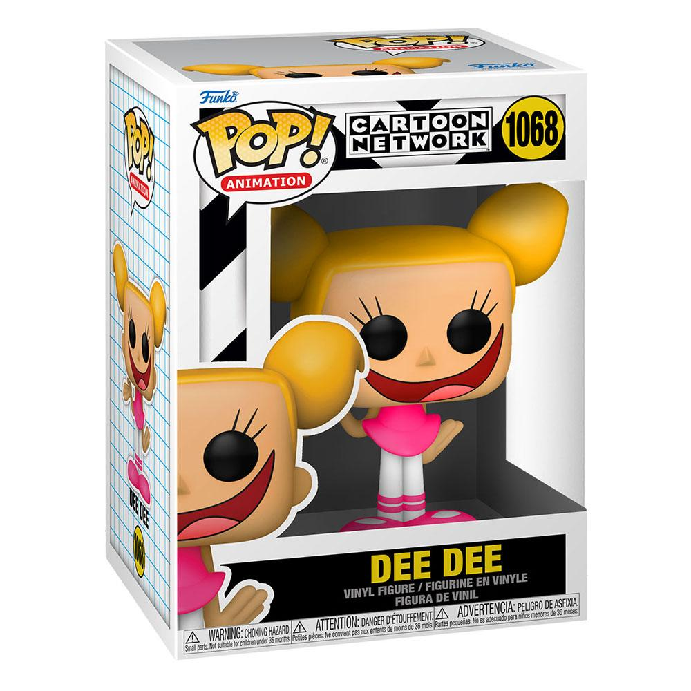 Figura de vinilo Funko Pop de Dee Dee de Cartoon Network en caja con ventana.