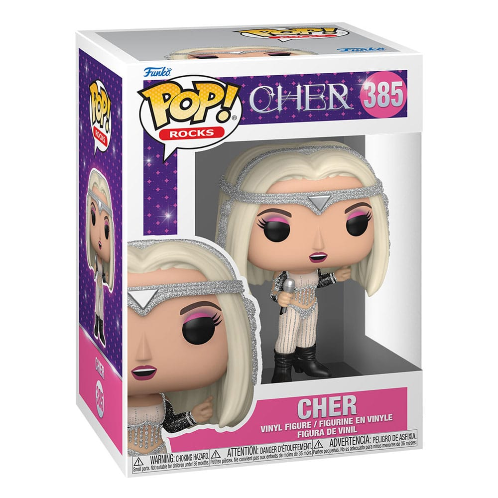 Figura winylowa Funko Pop Rocks Cher w oryginalnym opakowaniu.
