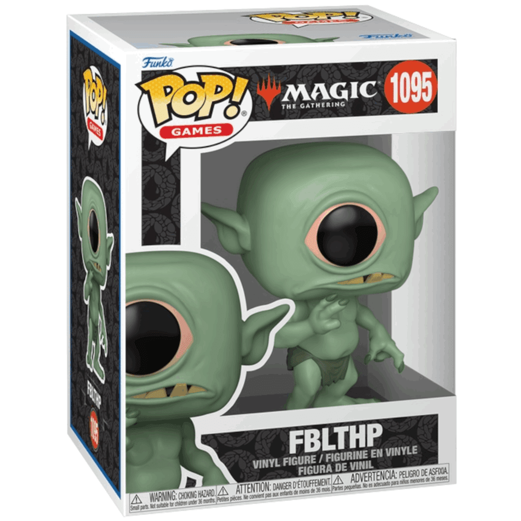 Fblthp Funko Pop Vinyl Figur in Box mit grünem Zyklopen-Design.