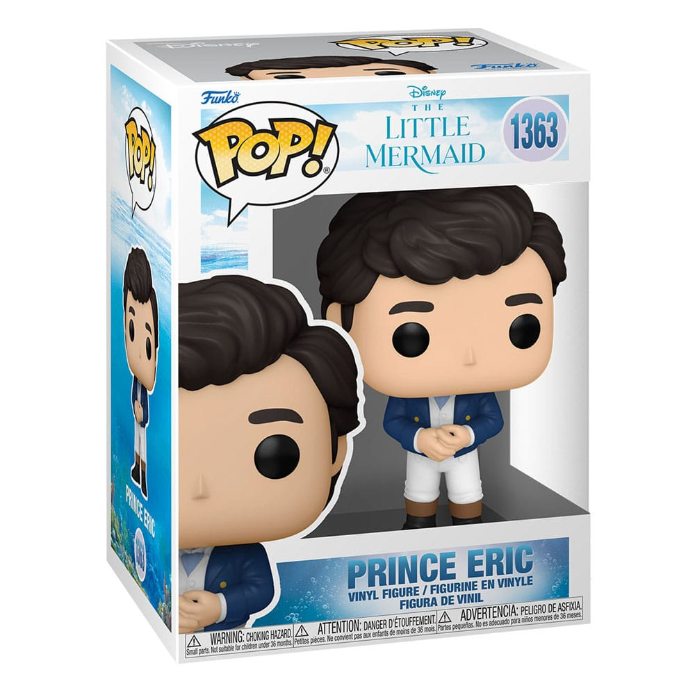 Prinz Eric Funko Pop Vinyl-Figur in Originalverpackung aus Arielle, die Meerjungfrau.