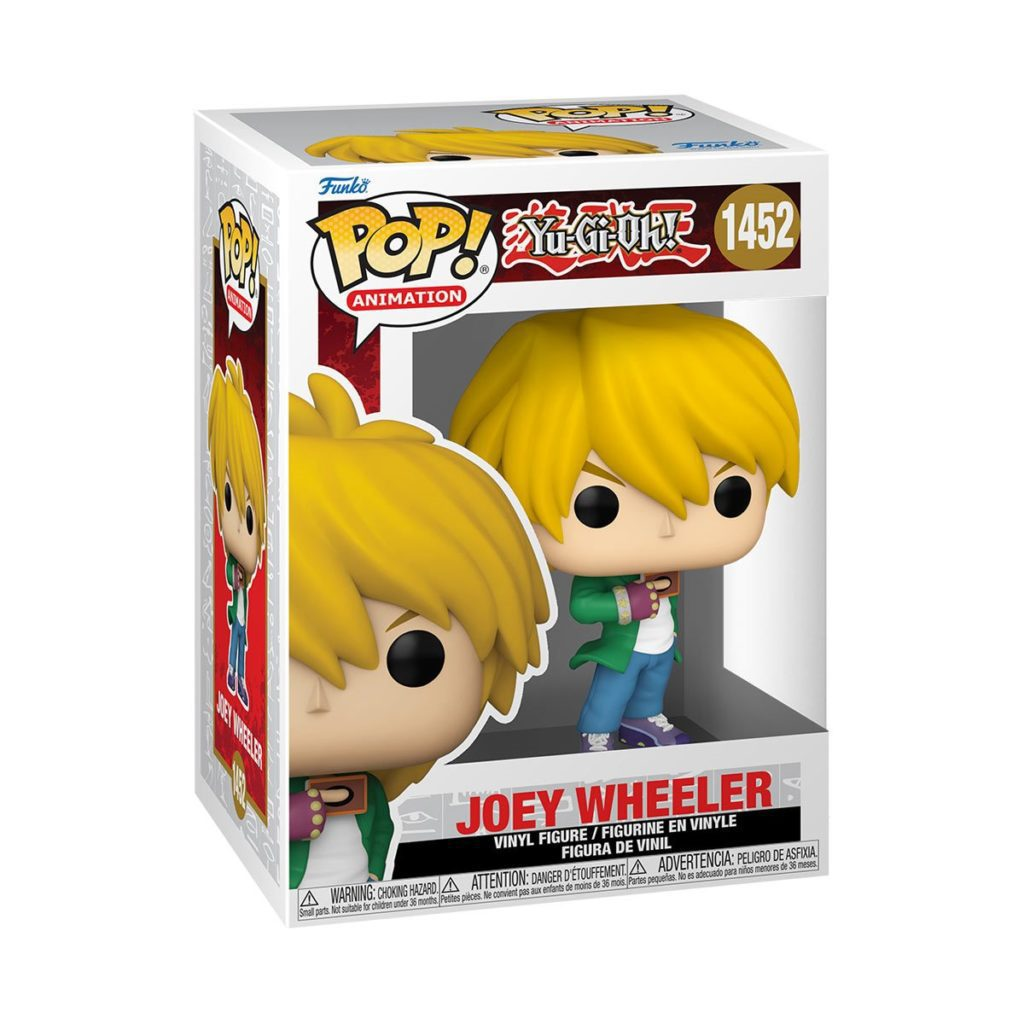 Joey Wheeler Funko Pop Vinyl-Figur in Originalverpackung mit blonden Haaren, grüner Jacke und blauen Jeans.