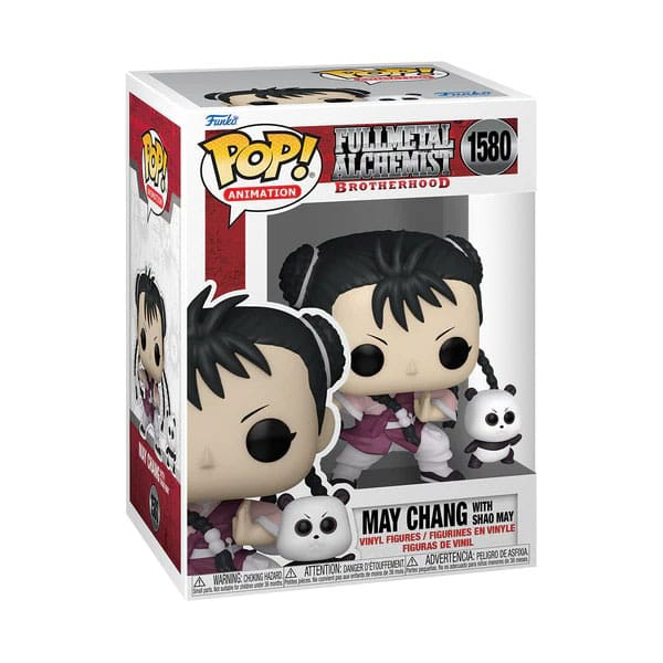 Fullmetal Alchemist Brotherhood Funko Pop von May Chang mit Shao May in der Box.