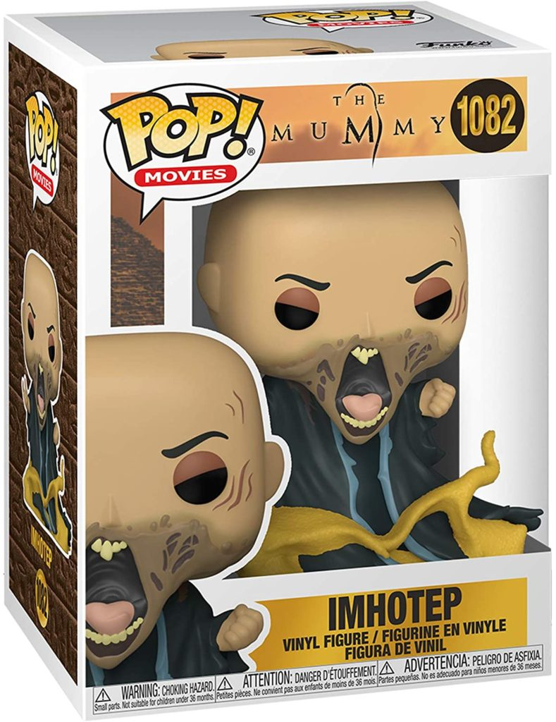Pop! Movies Imhotep Vinylfigur in einer Sammlerbox.