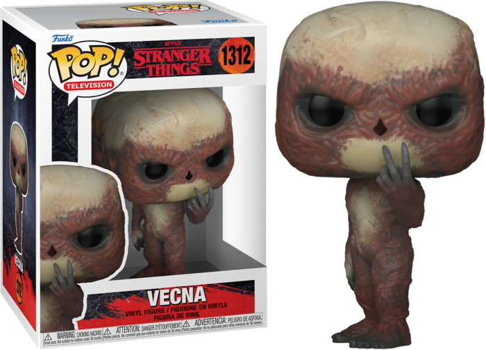 Funko Pop Figur von Vecna aus Stranger Things mit Box.