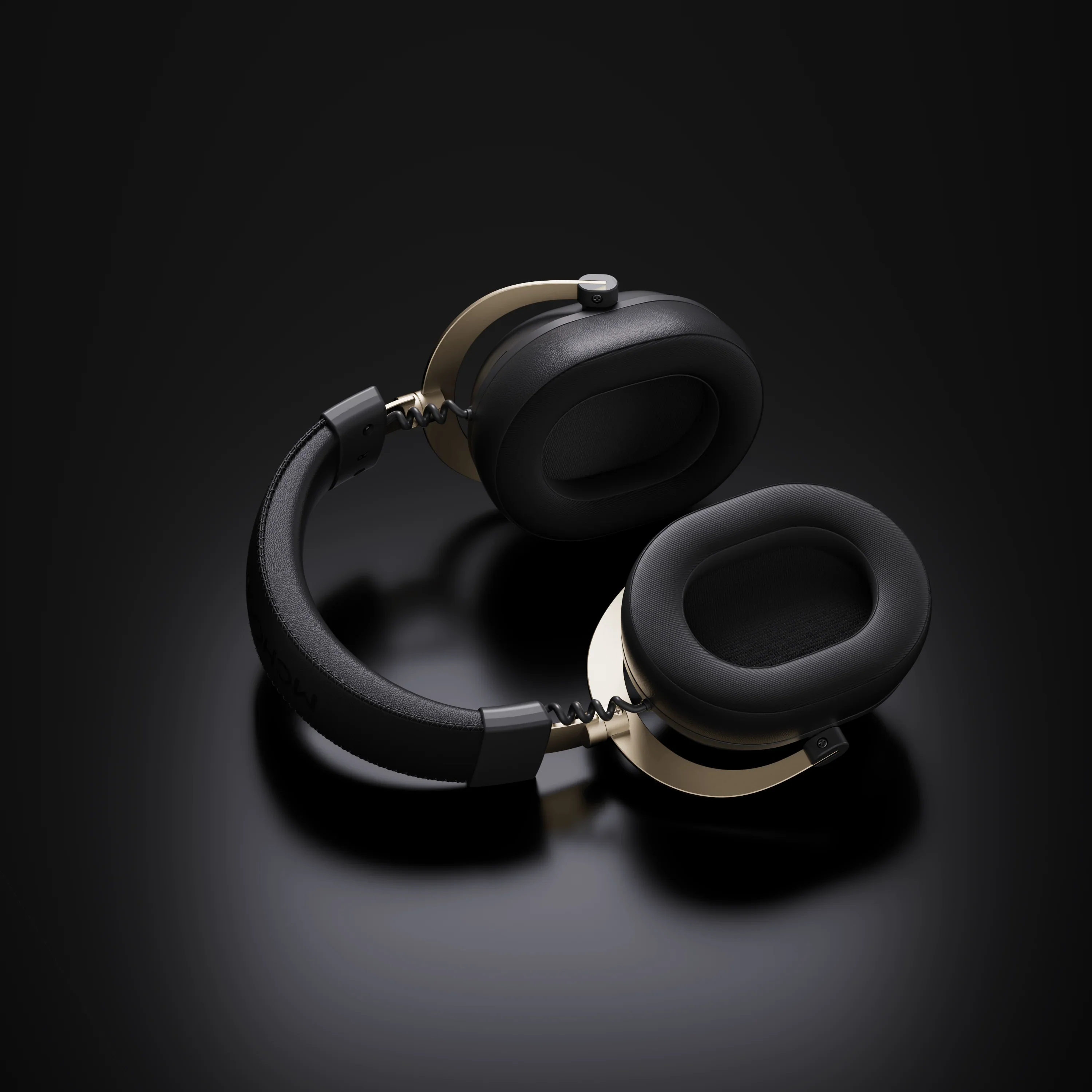 MCHOSE HW-V9-10 V9 Turbo+ 7.1 Surround Kablosuz Gaming Kulak Üstü Kulaklık Siyah
