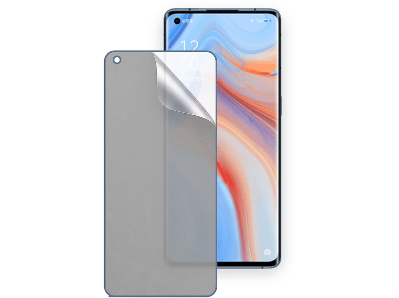 SCHITEC Oppo Reno4 Pro Uyumlu Ön Yüzey Mat Hidrojel Ekran Koruyucu