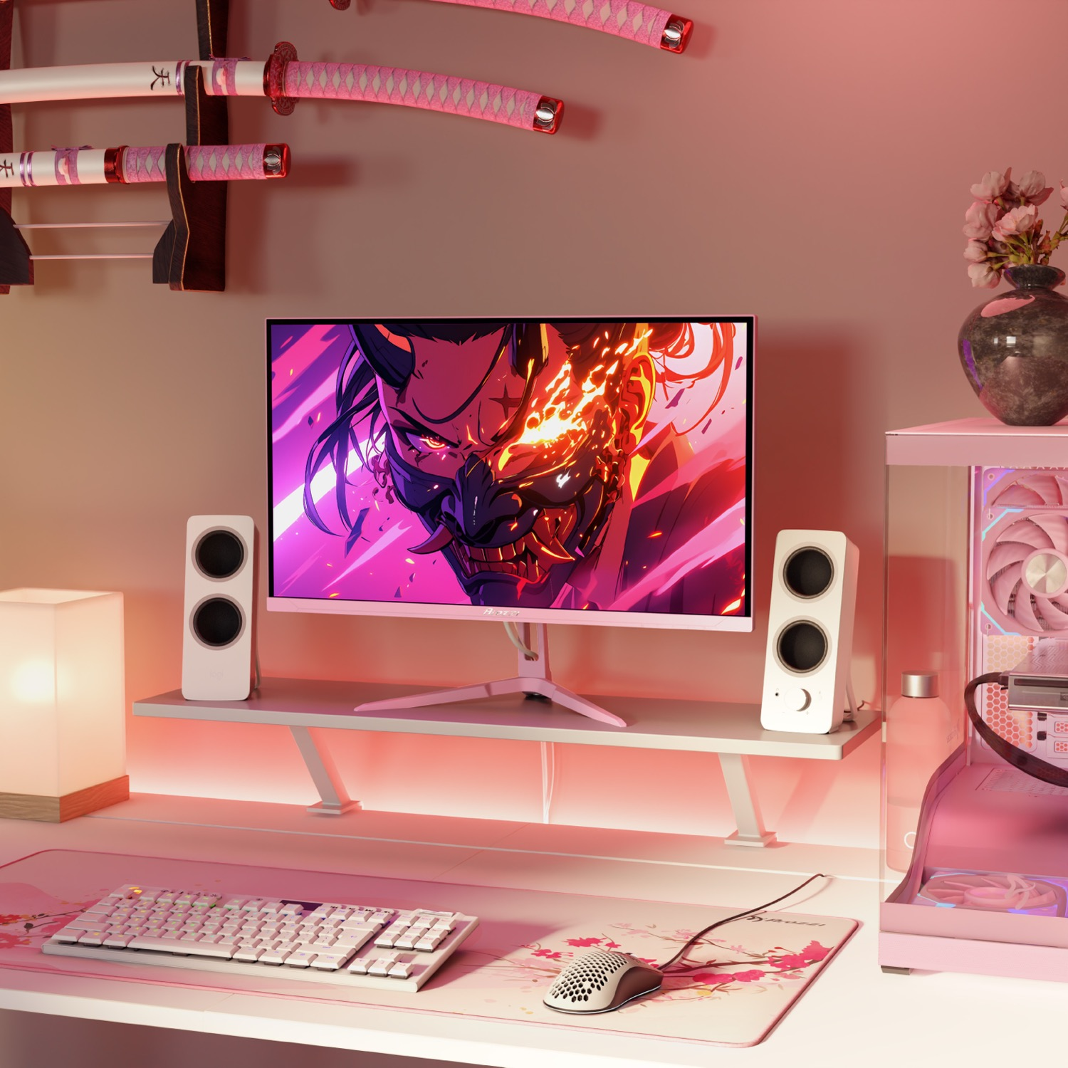AROZZI AZ-NO-25T1K400-PNK MONITOR GAMING, 25 ", Full-HD, 1920 x 1080 Pixel, tempo di risposta 1 ms, refresh rate 400 Hz