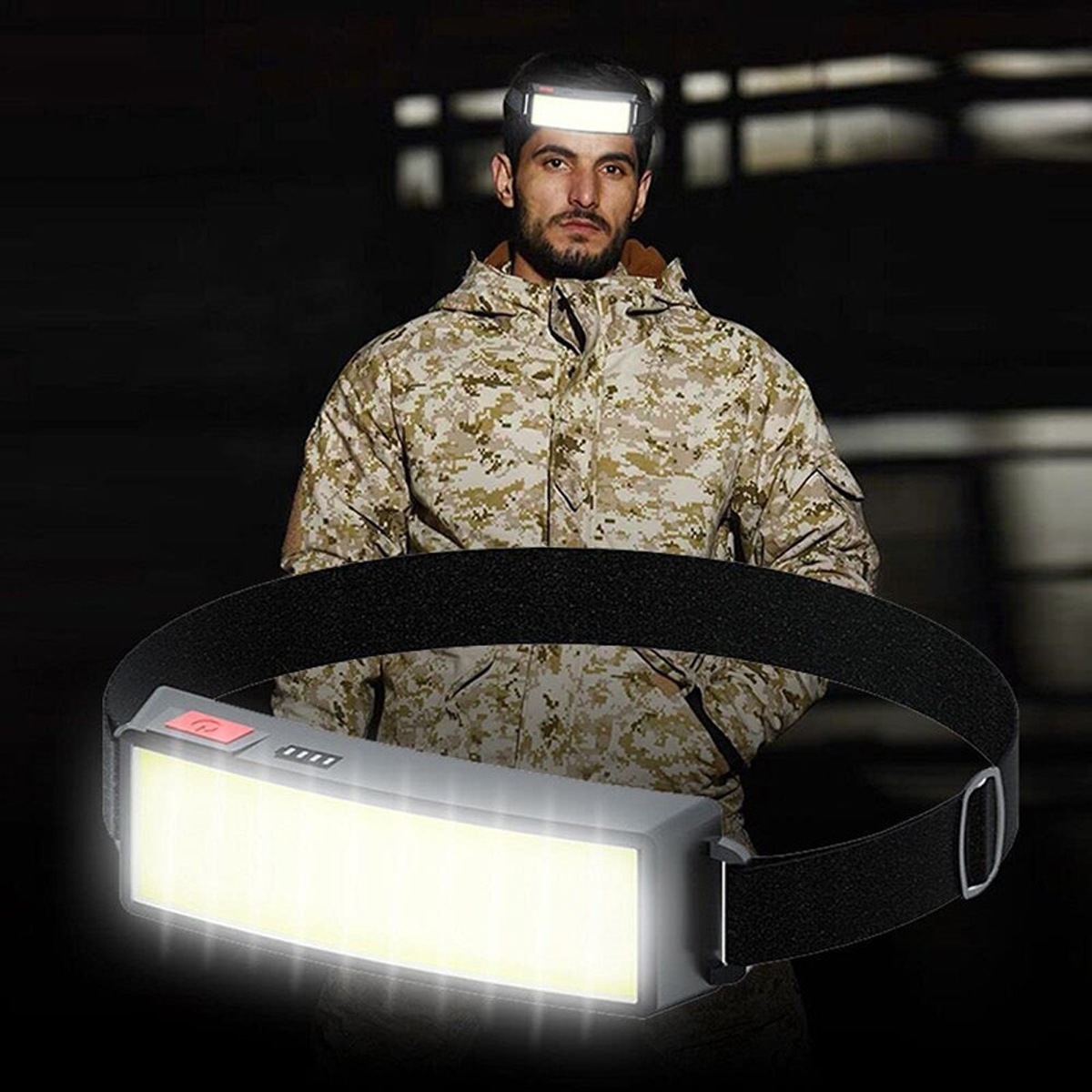 TUSERXLN 5-in-1 Solar LED 500 Lumen Multifunktionsleuchte