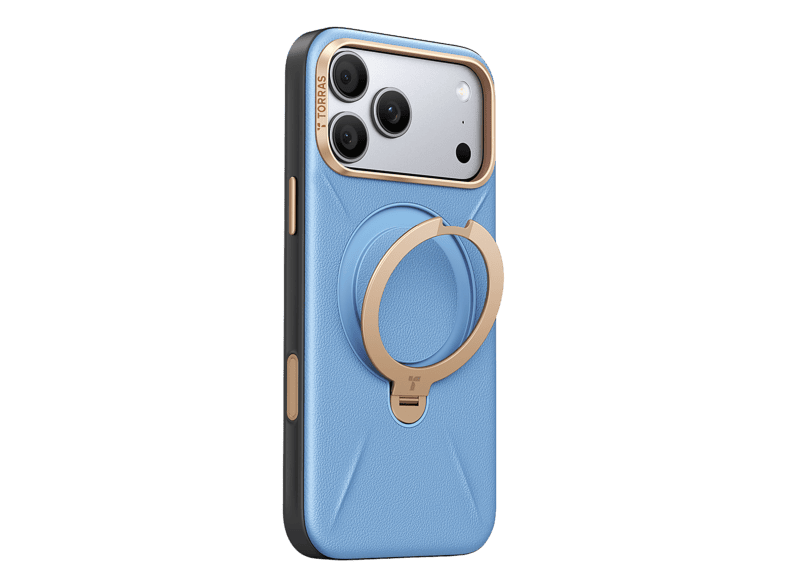 TORRAS Apple iPhone 18 Pro Uyumlu O Stand Spin VegSkin Serisi