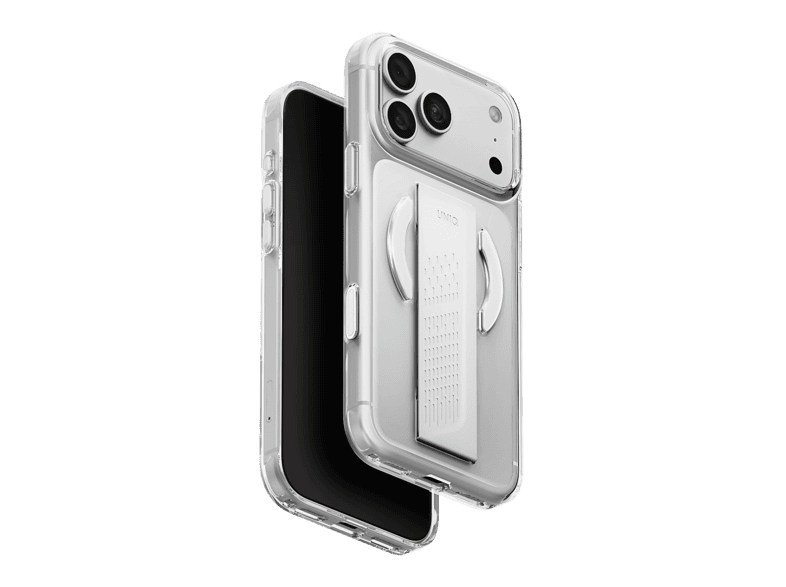 UNIQ Apple iPhone 18 Pro Max Uyumlu Heldro Air Magsafe Kapak Telefon Kılıfı Şeffaf