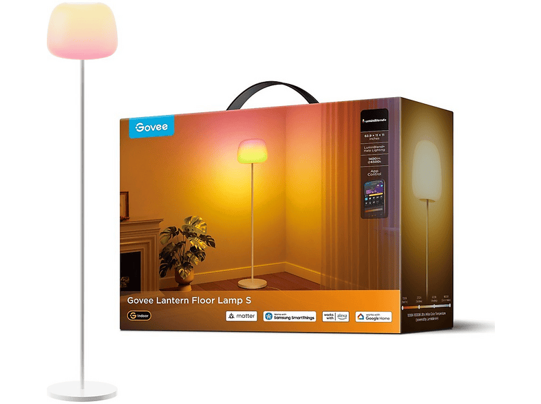 GOVEE R1630C01 Lantern 1.60 cm 1000-10000 Kelvin Renk Sıcaklığı Köşe Lambası
