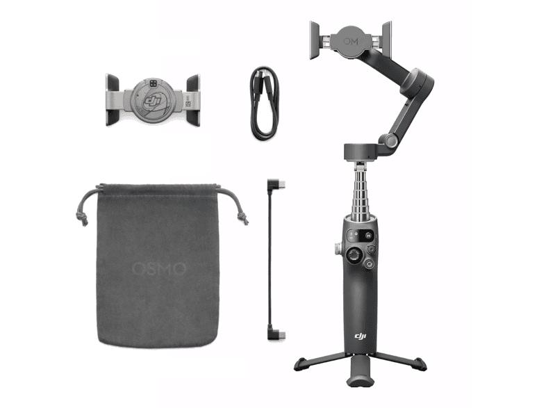 DJI Osmo Mobile 8 Device Only DJI Türkiye Karacasulu Garantili Gimbal Siyah