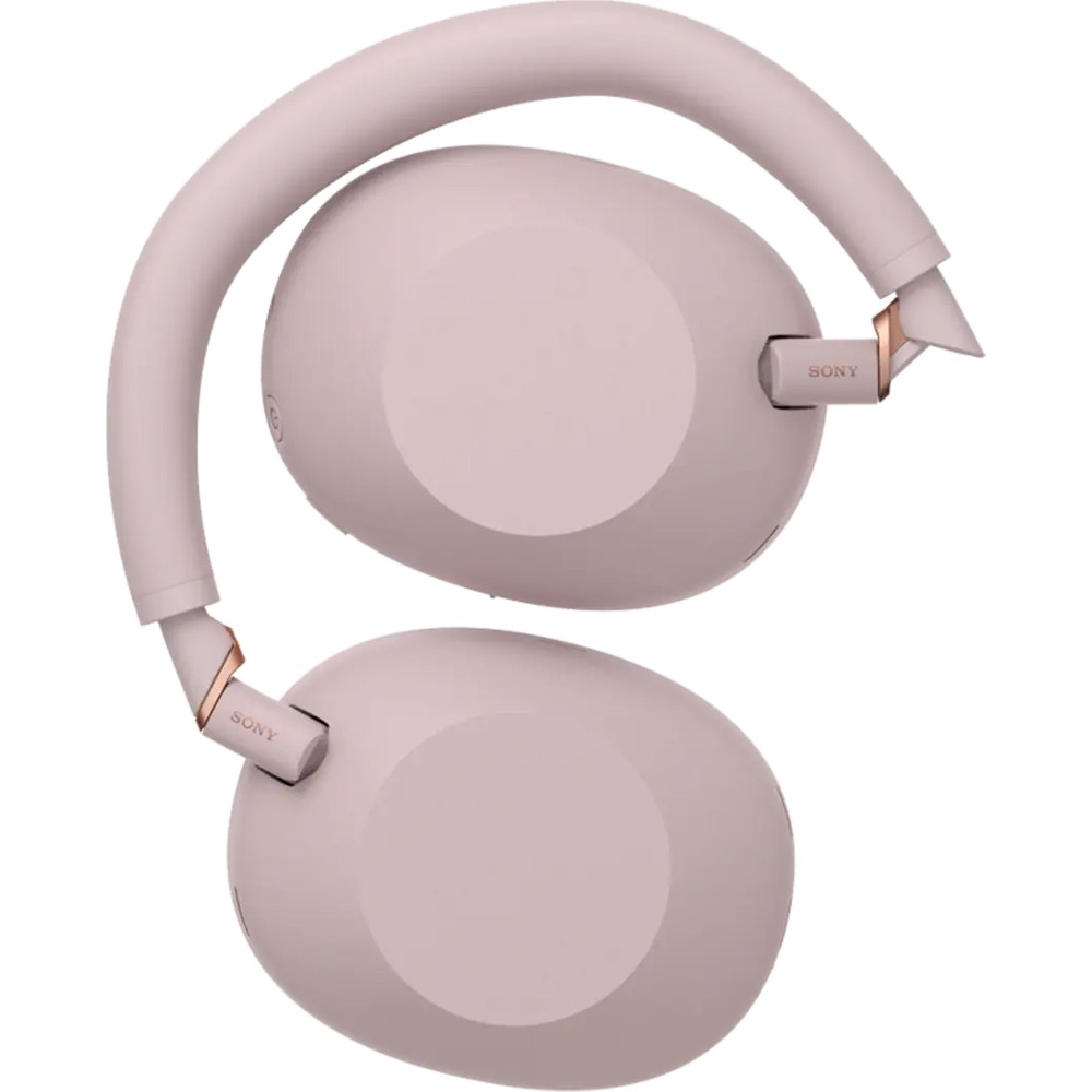 Cuffie over-ear Sony rosa su sfondo bianco.