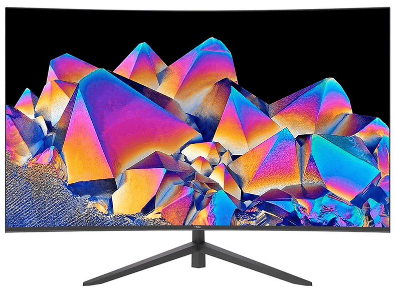 NPC MZ320K-V VA Curved 31,5 inç QHD 1 ms 165 Hz Gaming Monitör Black