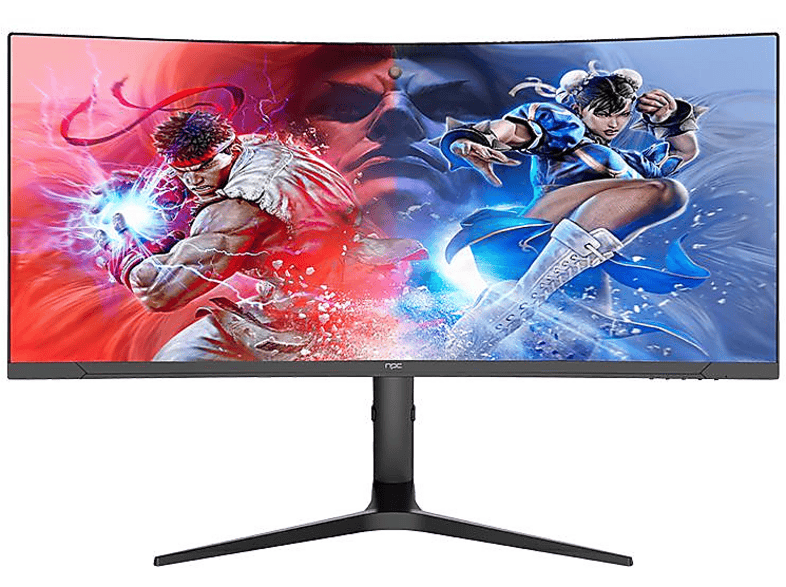NPC MP3429-Y VA Curved 34 inç WQHD 1 ms 165 Hz Gaming Monitör Black